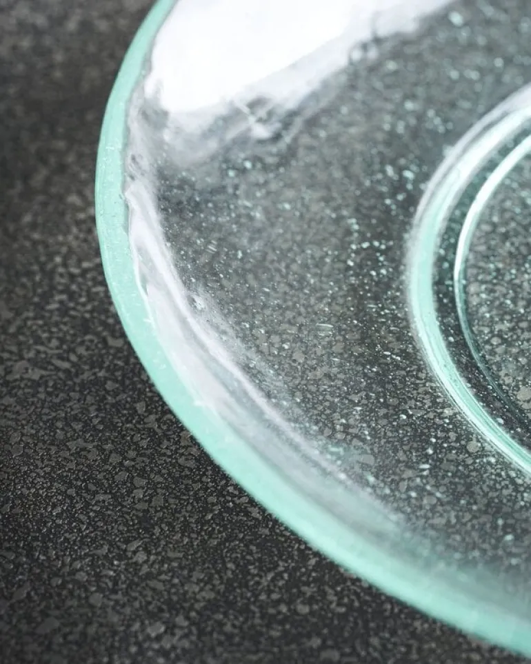 Rain borden groen/blauw Ø27cm set van 6 stuks - 262680001