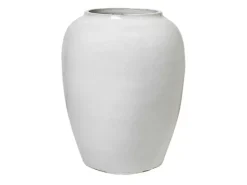 Ray vloervaas - off white