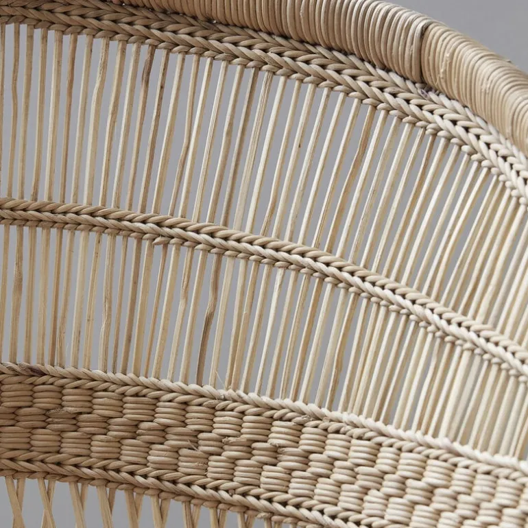 Rika stoel met armleuning - naturel