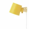 Rise wandlamp geel