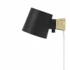 Rise wandlamp zwart