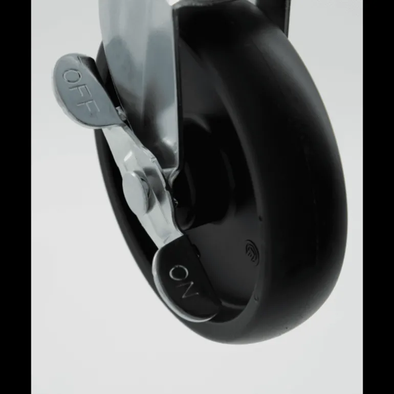 Robe kledingrek zilver 60x36x160cm - 900000720