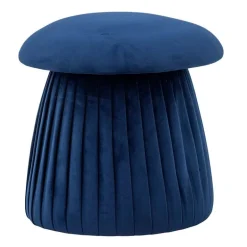 Roberta poef blauw - 82064258