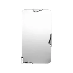 Roberta spiegel zilver L - 71177705