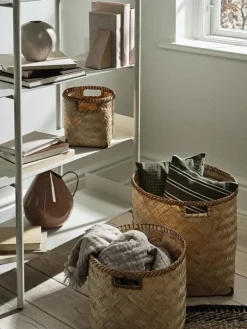 Rosario vaas rainy nut brown - 71178229