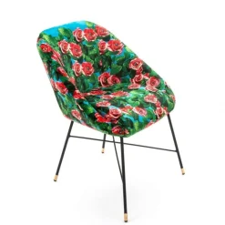 Roses padded stoel - 16040