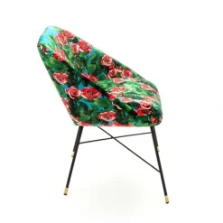 Roses padded stoel - 16040