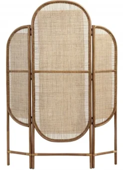 Rotan kamerscherm met webbing