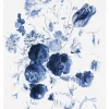 Royal Blue Flowers I bloemen behang