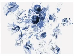 Royal Blue Flowers III bloemen behang