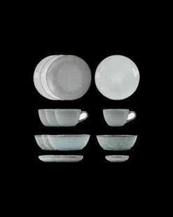 Ructic brunch servies set 16 stuks - 257981012