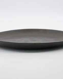 Rustic dinerborden donkergrijs set van 6 stuks - 206262500