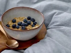 Sandrine schaal lichtgrijs