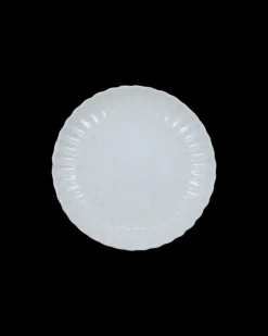 Scallop dinerborden lichtblauw set van 6 stuks - 267710016