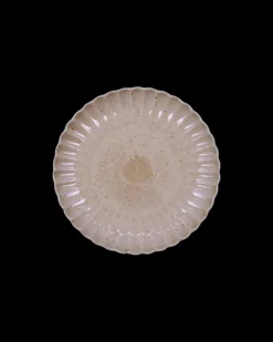 Scallop dinerborden roze set van 6 stuks - 900000234