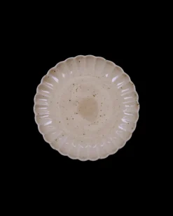 Scallop lunchborden roze set van 6 stuks - 900000236