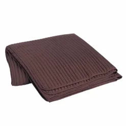 Sena bedsprei aubergine - 240x260cm