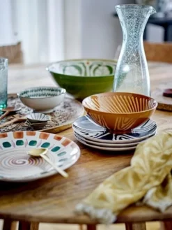 Shama borden groen Ø27cm set van 6 stuks - 82060434