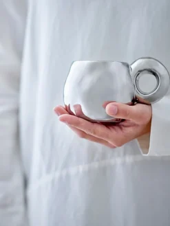 Shine mokken zilver set van 6 stuks - 82062639