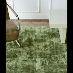 Shine vloerkleed groen 230x160cm - 900000366