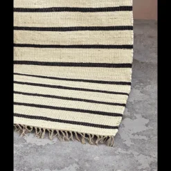 Sima vloerkleed zwart/naturel - 206231700