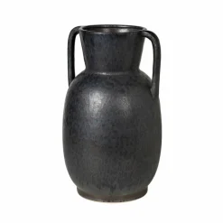 Simi vaas - antiek grijs/zwart
