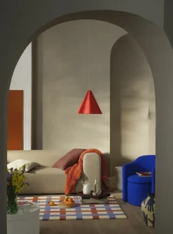 Skirt hanglamp rood Ø30cm - 60080007