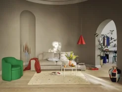 Skirt hanglamp rood Ø30cm - 60080007