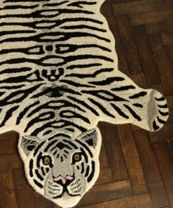 Snowy tiger vloerkleed L - 1.45.10.005.020.5