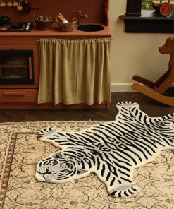 Snowy tiger vloerkleed L - 1.45.10.005.020.5