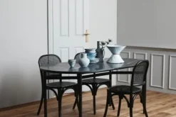 Soisalo unique bord ijsblauw -set van 4 stuks