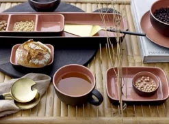 Sole koffietafel naturel bamboe