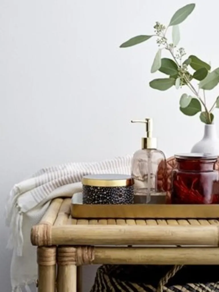 Sole koffietafel naturel bamboe