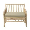 Sole loungestoel naturel bamboe