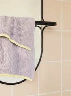 Spiegel metaal - zwart