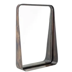 Spiegel metaal - zwart