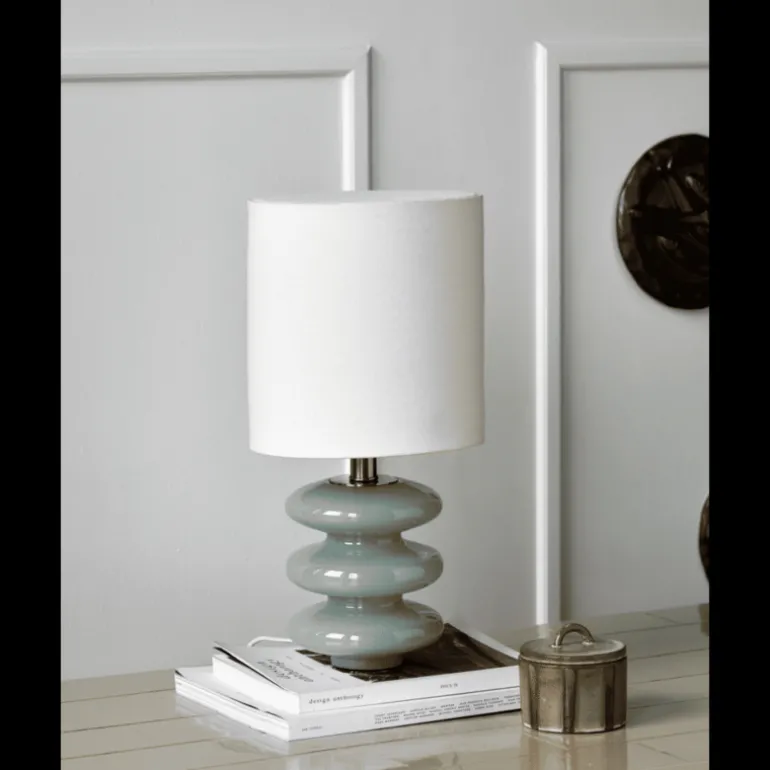 Step tafellamp lichtblauw/gebroken wit - 900000276