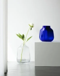 Step vaas hoogte 23cm blauw - 102084