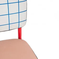 Superchair blue grid stoel - 16500