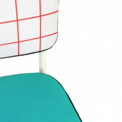 Superchair red grid stoel - 16503