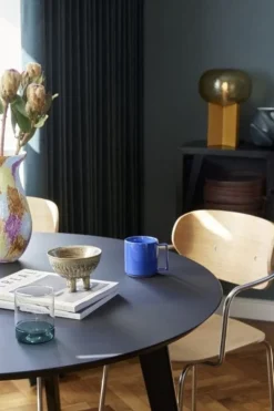 Tafellamp glas - amber