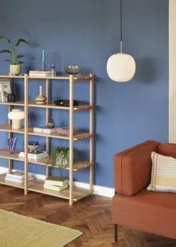 Tafellamp metaal/glas - geel/opal