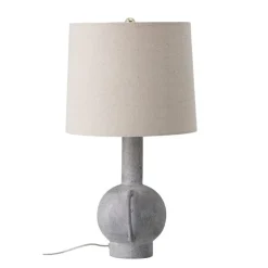 Tafellamp terracotta - grijs