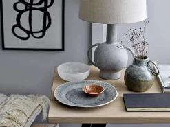 Tafellamp terracotta - grijs