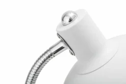 Tafellamp wit metaal