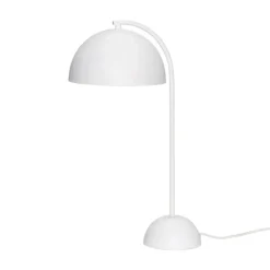 Tafellamp wit metaal
