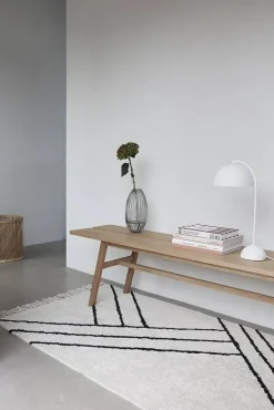 Tafellamp wit metaal