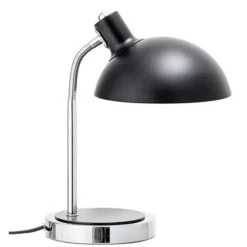 Tafellamp zwart metaal