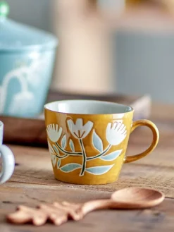 Tangier kopjes oranje set van 6 stuks - 82060877