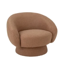 Ted loungestoel - bruin